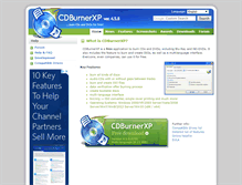 Tablet Screenshot of cdburnerxp.se