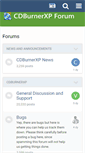 Mobile Screenshot of forum.cdburnerxp.se